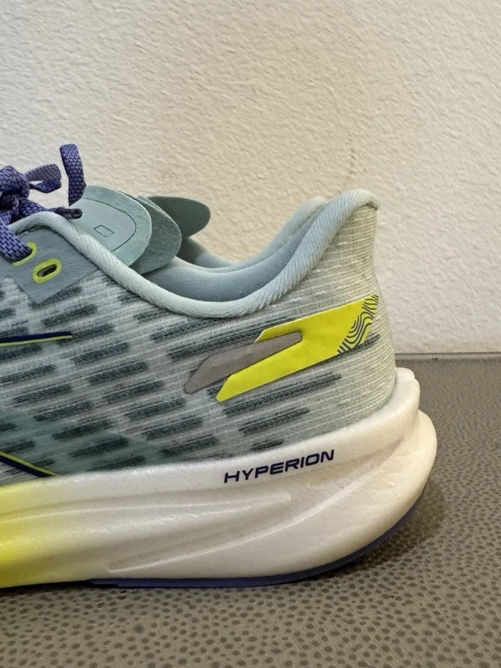 Brooks Hyperion Max Women’s Blue Yellow Running Racing Shoes